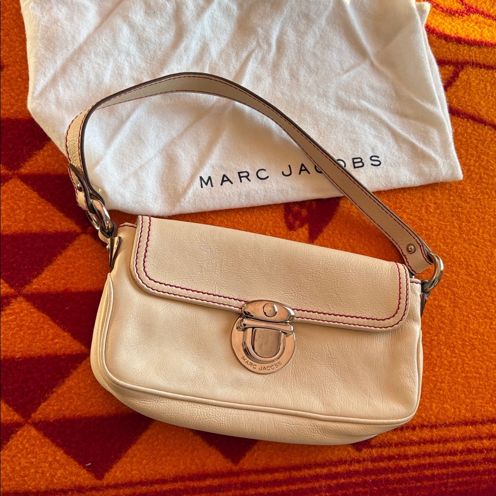 Mark Jacobs Women’s Bag / Clutch, leather, metal clip closure, short strap